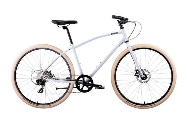 Велосипед BearBike PERM (28 8 ск.) 2022 белый рама 500 мм