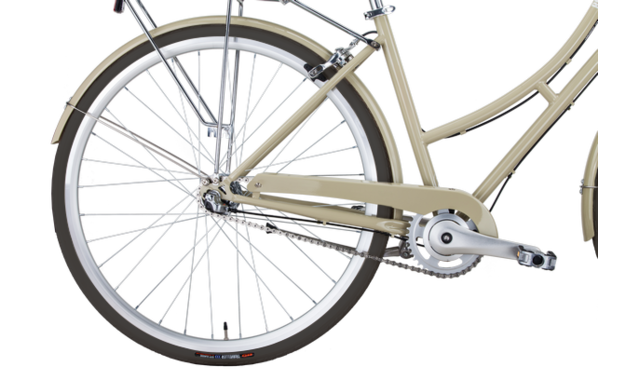 Велосипед BearBike ALGERIA (700C 3 ск.) 2022 кремовый рама 450 мм