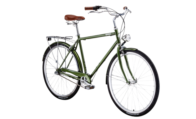 Велосипед BearBike LONDON (28 3 ск.) 2022 зеленый рама 540 мм