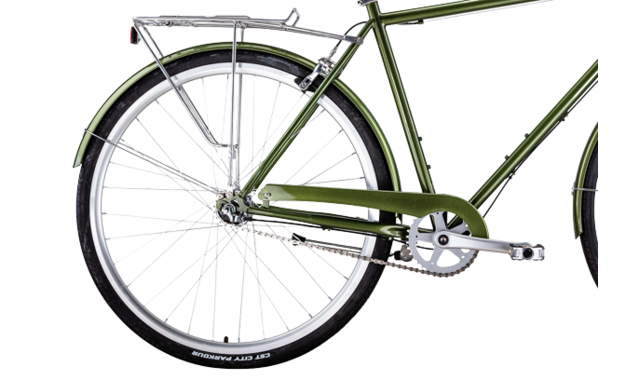 Велосипед BearBike LONDON (28 3 ск.) 2022 зеленый рама 580 мм