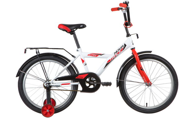NOVATRACK ASTRA 2020, рама 12", белый