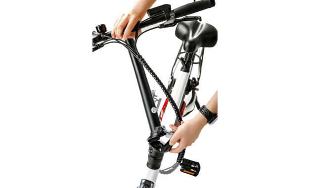 Электрический велосипед BearBike VIENNA (20 3 ск.) 2022 желтый рама OS