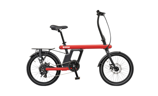 Электрический велосипед BearBike VIENNA (20 3 ск.) 2022 красный рама OS