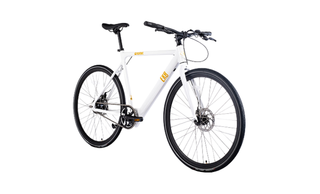 Электрический велосипед BearBike EKB (700С 1 ск.) 2022 белый рама 540 мм