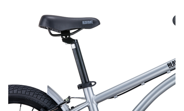 Велосипед BearBike KITEZ 16 (16 1 ск.) 2022 хром