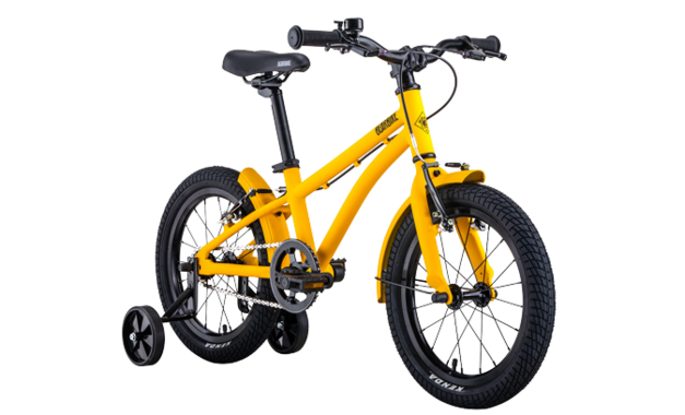 Велосипед BearBike KITEZ 16 (16 1 ск.) 2022 желтый матовый
