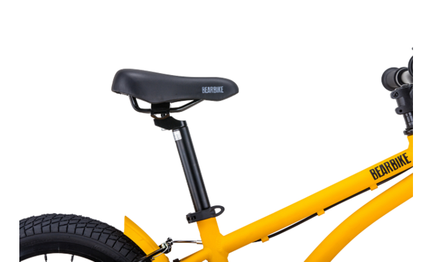 Велосипед BearBike KITEZ 16 (16 1 ск.) 2022 желтый матовый