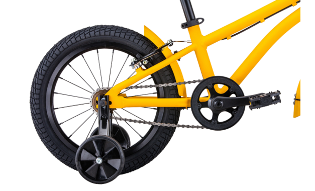Велосипед BearBike KITEZ 16 (16 1 ск.) 2022 желтый матовый