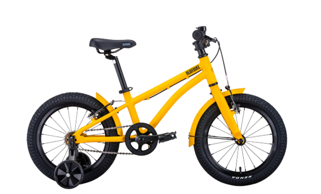 Велосипед BearBike KITEZ 16 (16 1 ск.) 2022 желтый матовый