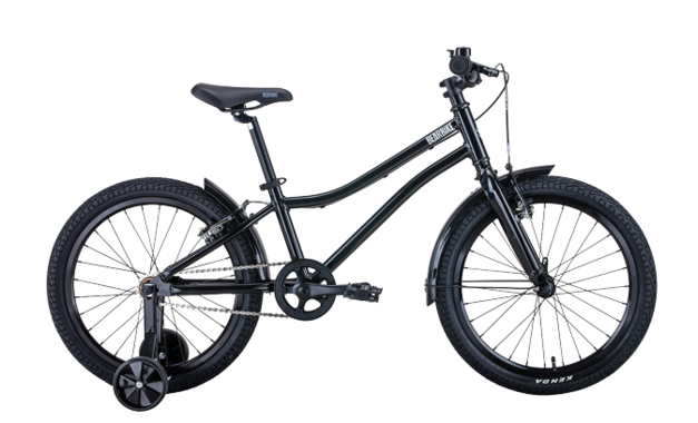 Велосипед BearBike KITEZ 20 (20 1 ск.) 2022 черный