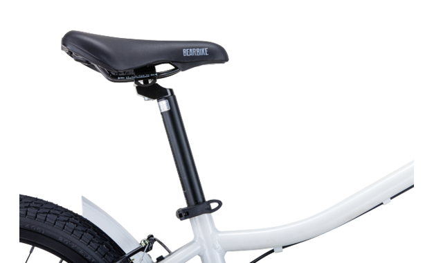 Велосипед BearBike KITEZ 20 (20 1 ск.) 2022 белый