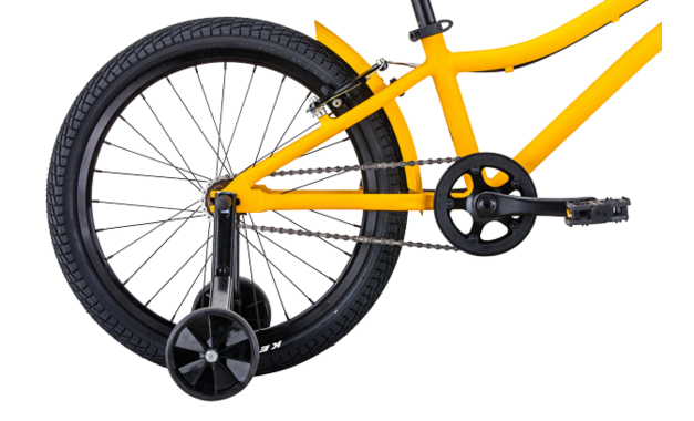 Велосипед BearBike KITEZ 20 (20 1 ск.) 2022 желтый матовый