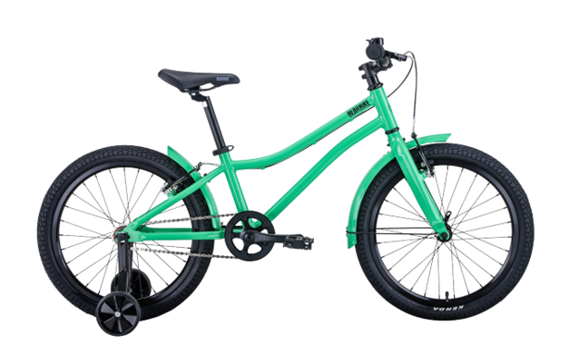Велосипед BearBike KITEZ 20 (20 1 ск.) 2022 мятный