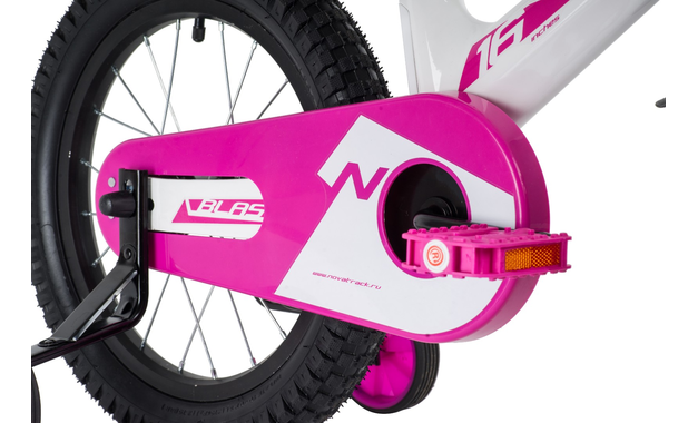 NOVATRACK BLAST 2019, рама 10,5", белый-фуксия