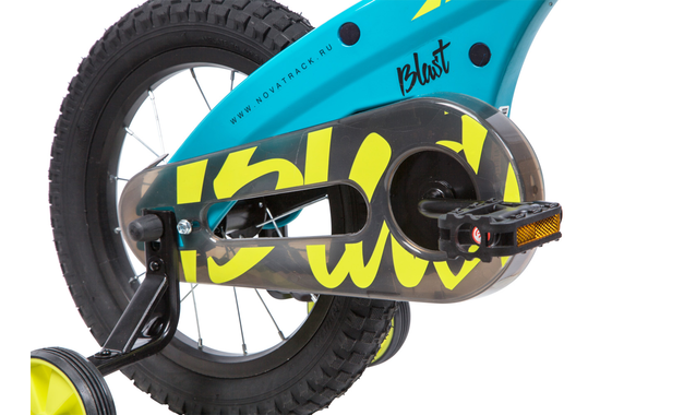 NOVATRACK BLAST 2019, рама 9", бирюза неоновый