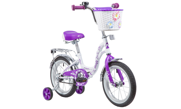 NOVATRACK BUTTERFLY 2019, рама 9", фиолетовый