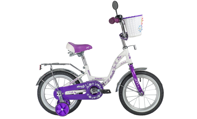 NOVATRACK BUTTERFLY 2020, рама 9", фиолетовый