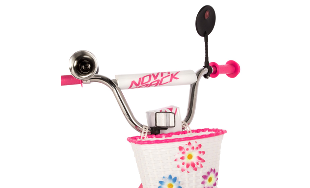 NOVATRACK BUTTERFLY 2022, рама 12", белый-розовый