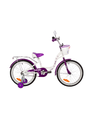 NOVATRACK BUTTERFLY 2022, рама 12", белый-фиолетовый