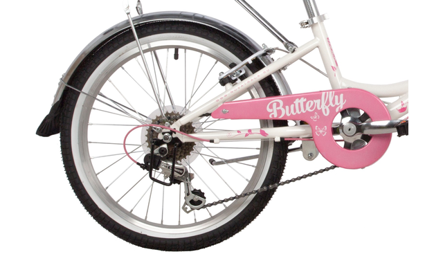 NOVATRACK BUTTERFLY 2022, рама 11", белый-розовый