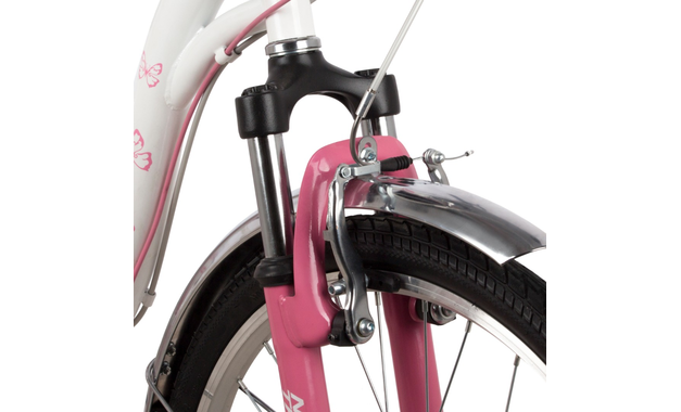 NOVATRACK BUTTERFLY 2022, рама 11", белый-розовый