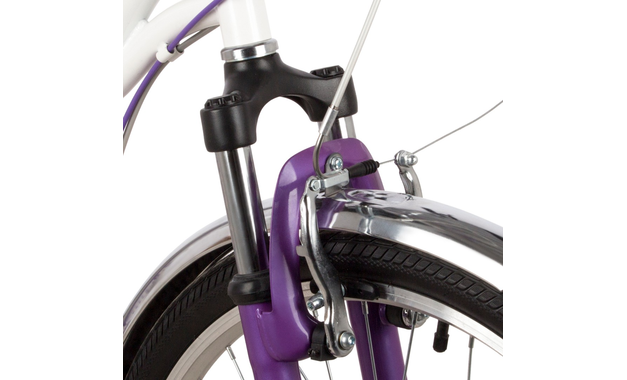 NOVATRACK BUTTERFLY 2022, рама 13", белый-фиолетовый