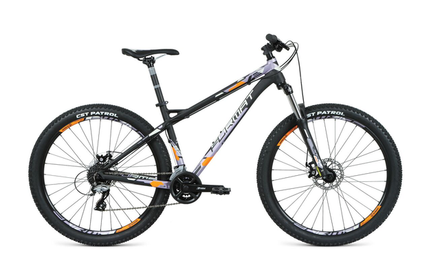 Format 1315 27,5 чёрный матовый/серый матовый, размер L