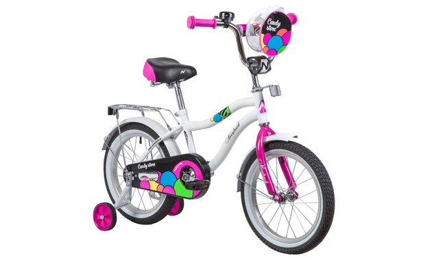 NOVATRACK CANDY 2019, рама 10,5", белый