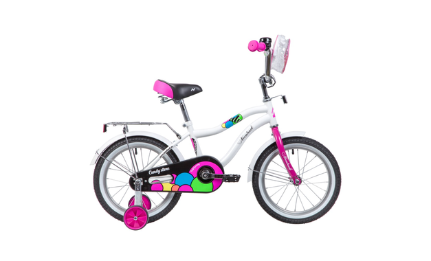 NOVATRACK CANDY 2019, рама 10,5", белый