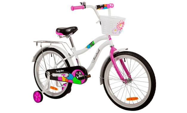 NOVATRACK CANDY 2019, рама 12", белый