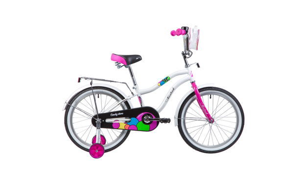 NOVATRACK CANDY 2019, рама 12", белый