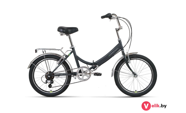 Forward Arsenal 20 2.0 2022, 6 ск., темно-серый/зеленый