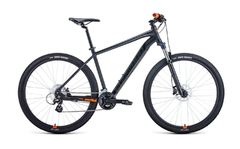 Forward APACHE 29 X HD 2022 рама 19, черный матовый/черный