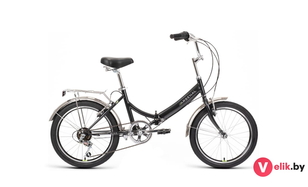 Forward Arsenal 20 2.0 2022, 6 ск., черный/зеленый