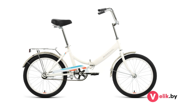 Forward Arsenal 20 1.0 2022, 1 ск., белый/оранжевый